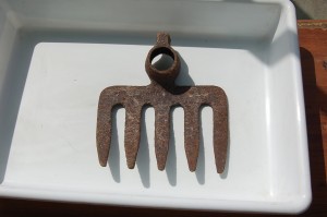 Mancaje de papas oxidado